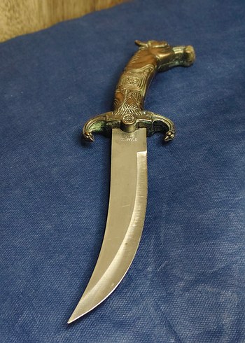 Dekoratif Kurt Başlı Kama - Görsel 2