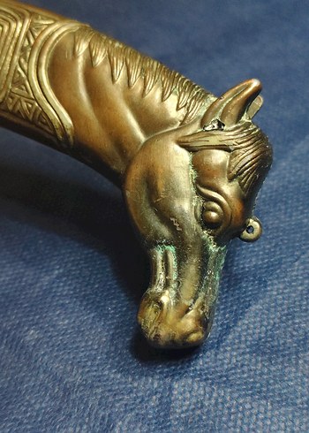 Dekoratif Kurt Başlı Kama - Görsel 9