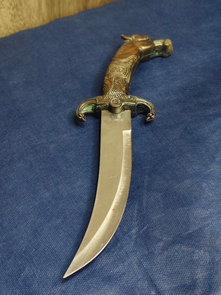 Dekoratif Kurt Başlı Kama - Görsel 2