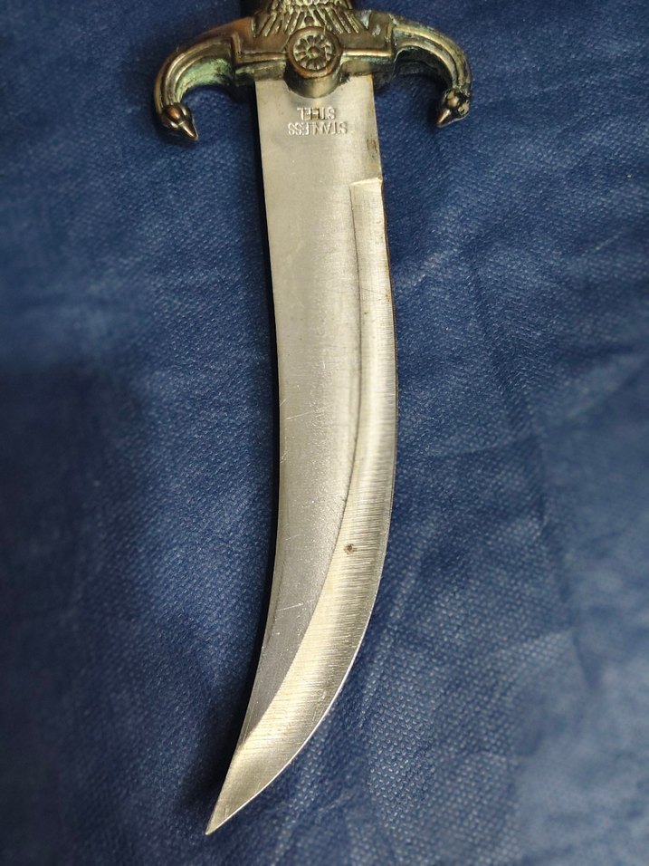 Dekoratif Kurt Başlı Kama - Görsel 5