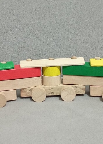 Diğer Ahşap oyuncak tren
