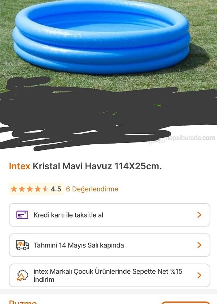 Şişme havuz - Görsel 2