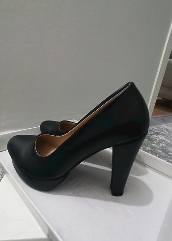 Diğer Siyah Stiletto Kadın Topuklu Ayakkabı