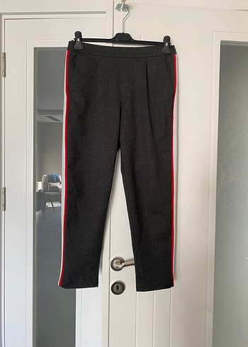 Kadın yüksek bel kumaş pantolon - Görsel 5