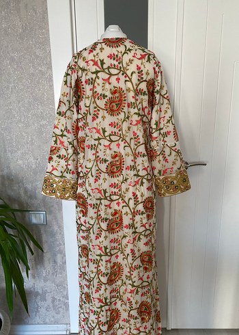 Taş işlemeli yöresel kaftan - Görsel 5