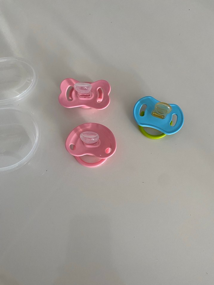Renkli Bebek Emzik Seti, 3 adet  weebayb - Görsel 2