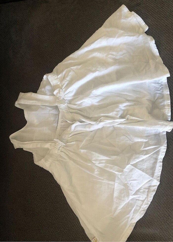 Kız bebek beyaz elbise - Görsel 3