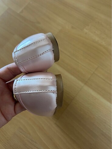 Kız çocuk pembe babet - Görsel 5