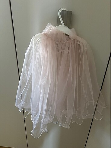 Kız çocuk abiye pudra rengi elbise - Görsel 14