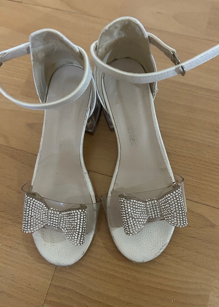 Kız çocuk topuklu ayakkabı 29 numara - Görsel 5