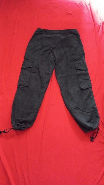s Beden siyah Renk Siyah kapri kargo pantalon