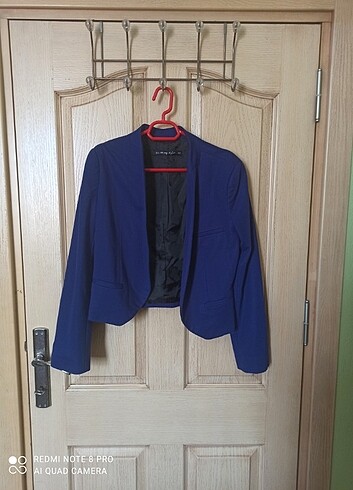 Mor blazer ceket 