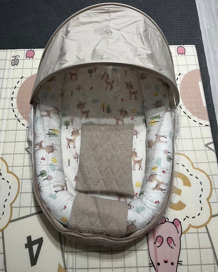 Çantalı ve cibinlikli babynest - Görsel 2