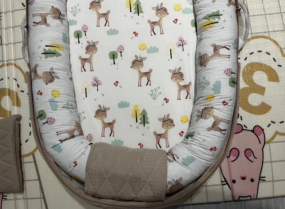 Çantalı ve cibinlikli babynest - Görsel 3