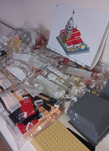 Beden Renk KIZ KULESİ LEGO