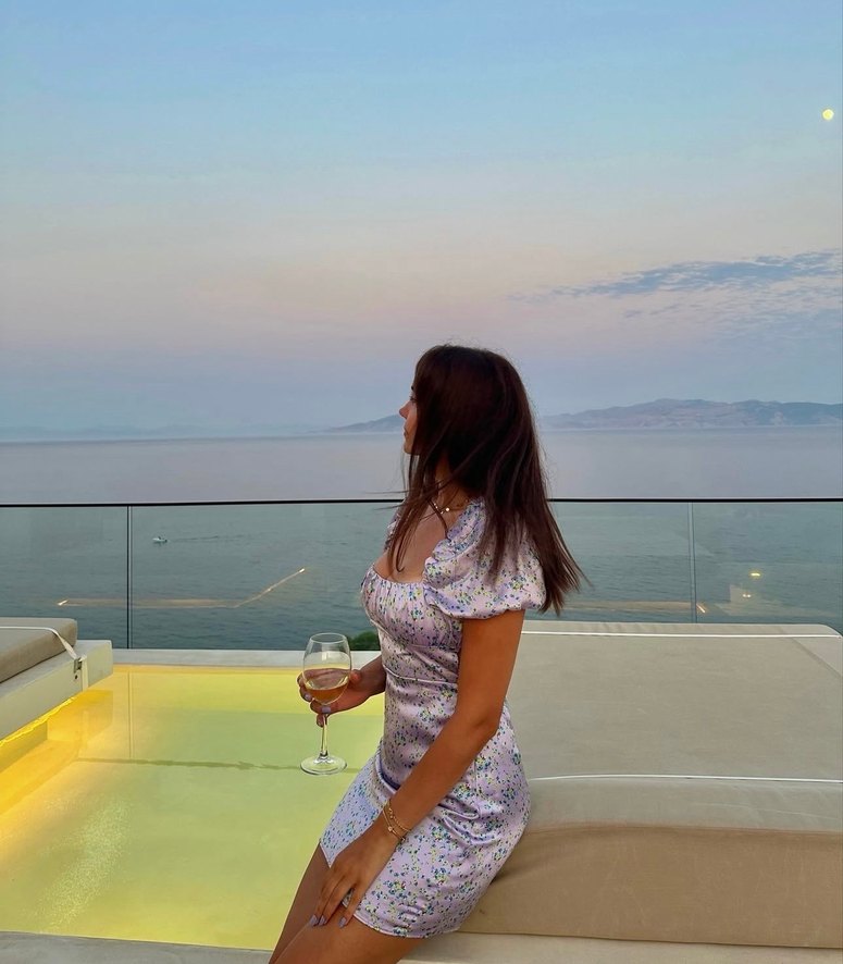 Zara etiketli saten Mor Mini Elbise - Görsel 2