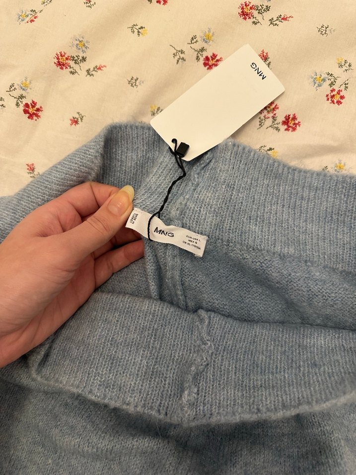 Mango Mini Örgü Şort - Görsel 3