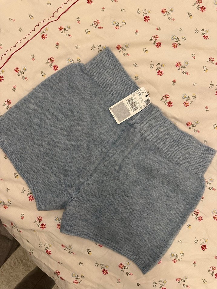 Mango Mini Örgü Şort - Görsel 2