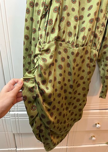 ADL Uzun Kollu Mini Elbise - Görsel 5