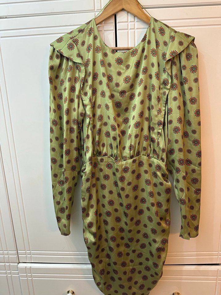 ADL Uzun Kollu Mini Elbise - Görsel 3