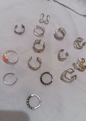 Accessorize 14 adet eklem yüzük