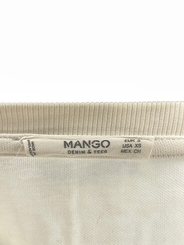 s Beden beyaz Renk Mango Sweatshirt %70 İndirimli.