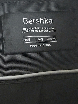 Gri Bershka kürk