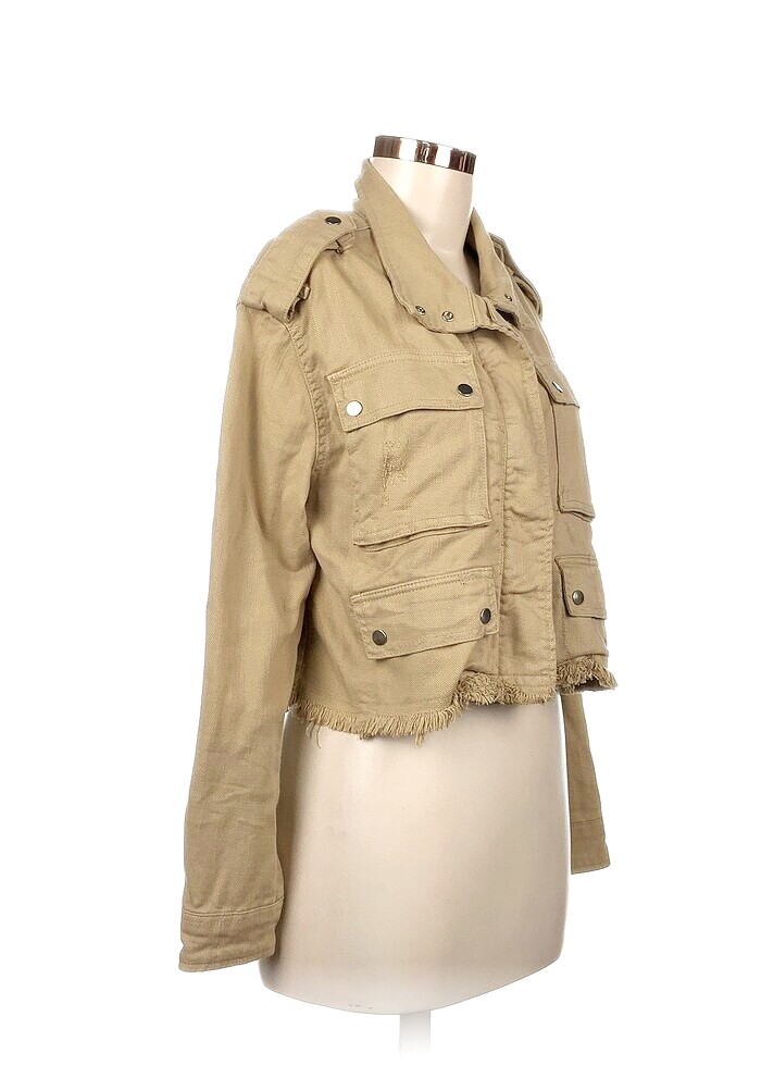 Bershka Deri Ceket %70 İndirimli. - Görsel 2