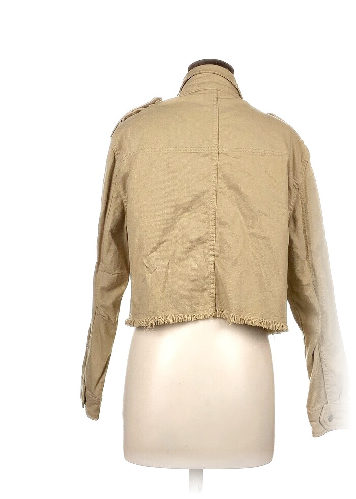 Bershka Deri Ceket %70 İndirimli. - Görsel 3