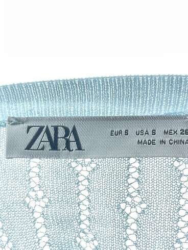 s Beden mavi Renk Zara Bluz %70 İndirimli.