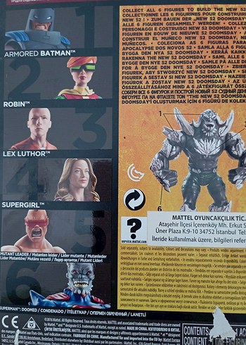 MATTEL DC COMICS DOOMSDAY BACAK BAFI