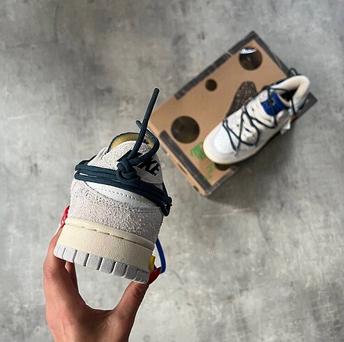 37 Beden çeşitli Renk Nike x Off White Dunk Low 