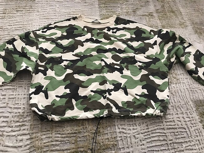 l Beden çeşitli Renk Beli lastikli sweatshirt