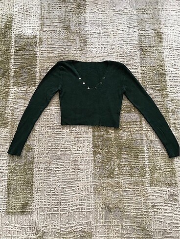 m Beden Koyu Yeşil Crop
