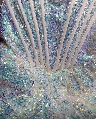 Parıltılı Düğün Elbisesi - Görsel 6