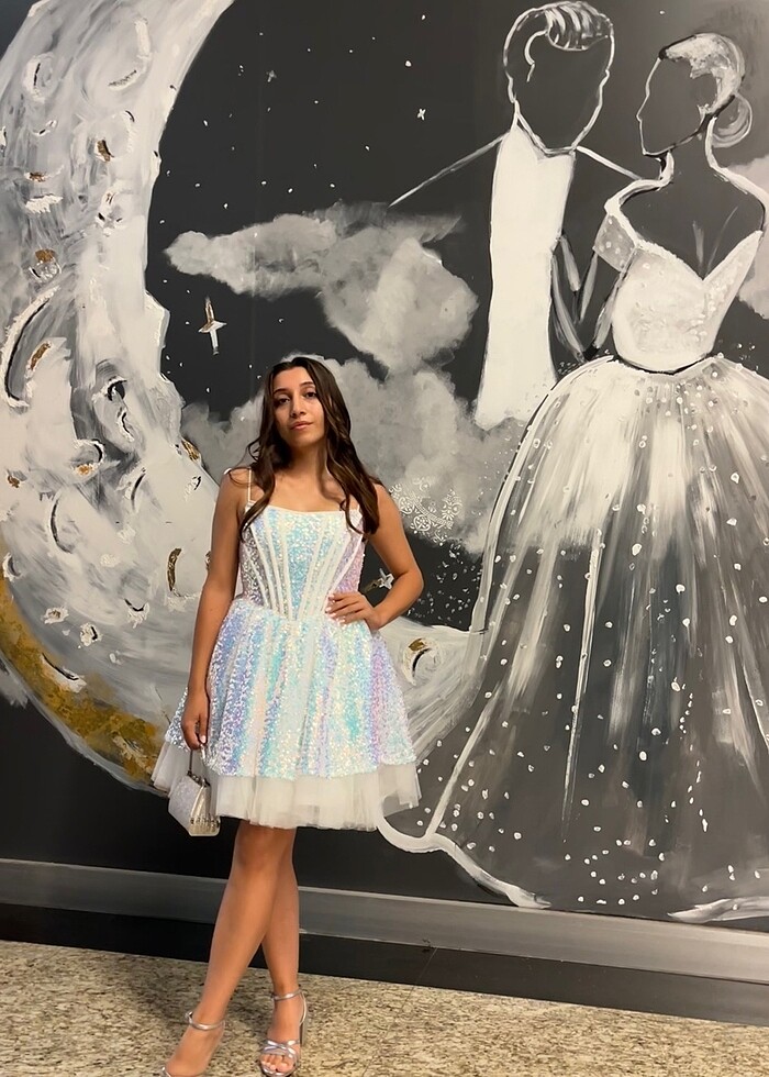 Parıltılı Düğün Elbisesi - Görsel 3