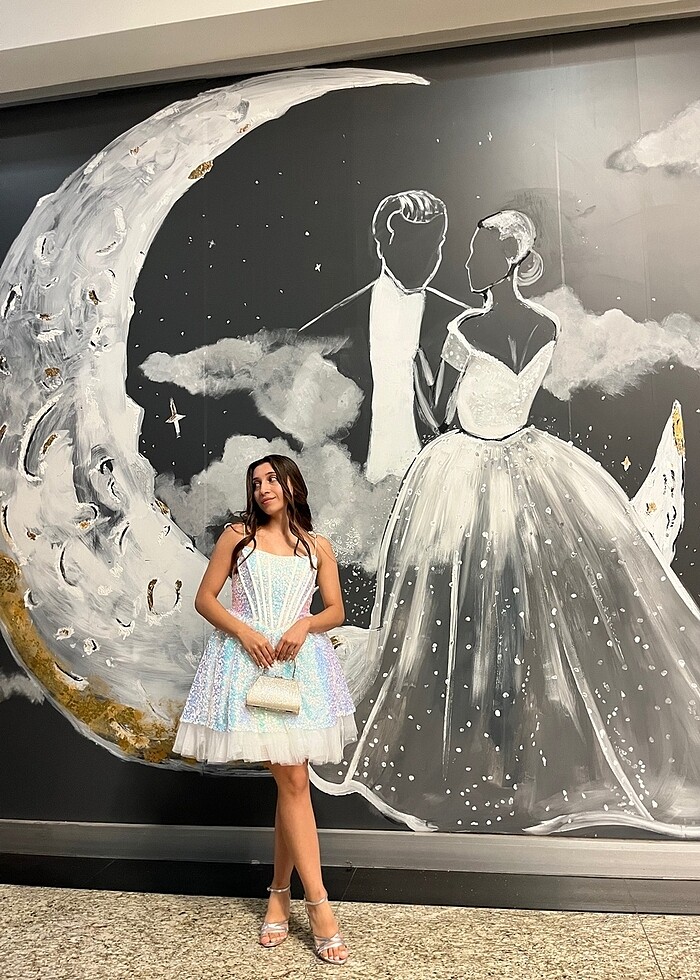 Parıltılı Düğün Elbisesi - Görsel 2