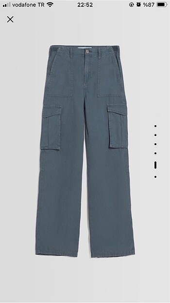 38 Beden Bershka Kargo Pantolon