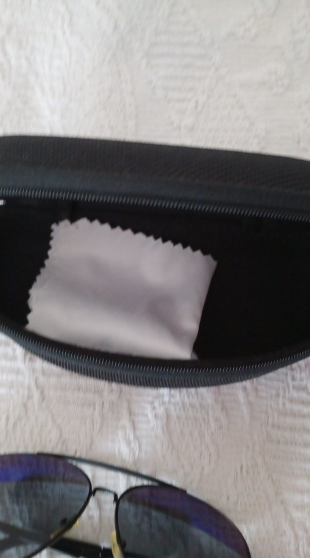 Şeffaf Çerçeveli Mavi Erkek Güneş Gözlüğü - Görsel 3