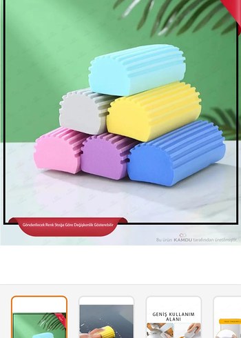 Pembe temizlik mopları 5'li Set - Görsel 3