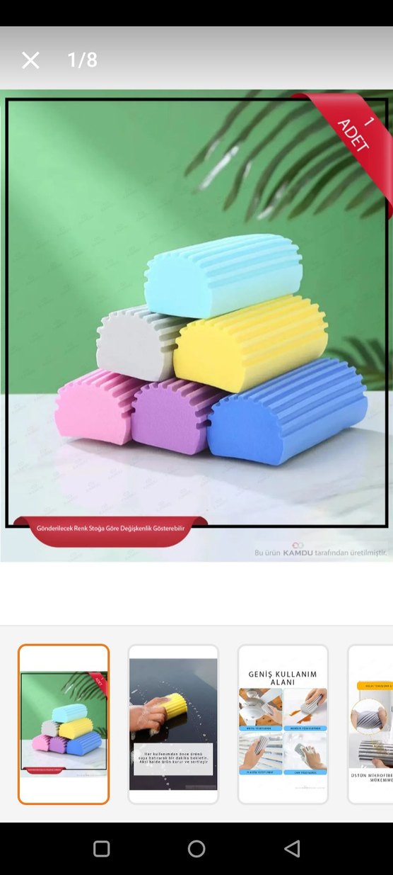 Pembe temizlik mopları 5'li Set - Görsel 3