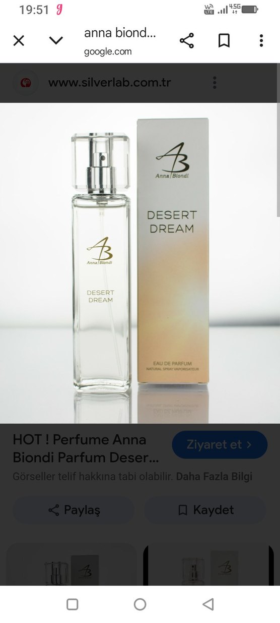 Anna Blondi Desert Dream Kadın Parfümü - Görsel 5