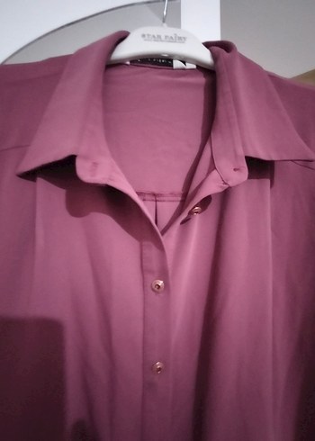 Bordo Uzun Kollu Düğmeli ikili takım - Görsel 8