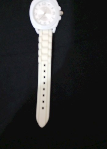 Beyaz Zincir Detaylı Kadın Saat - Görsel 2