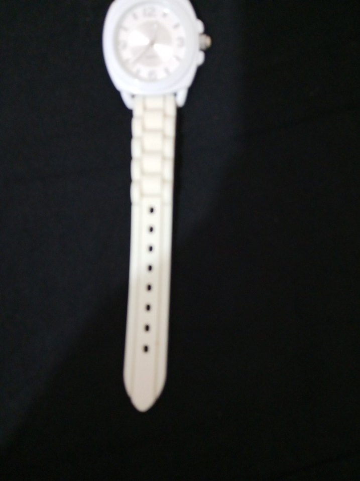 Beyaz Zincir Detaylı Kadın Saat - Görsel 2