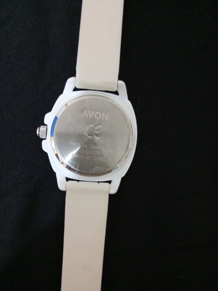 Beyaz Zincir Detaylı Kadın Saat - Görsel 3