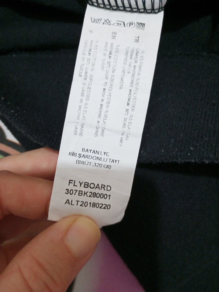 Siyah Kadın Spor Tayt Midi Boy - Görsel 4