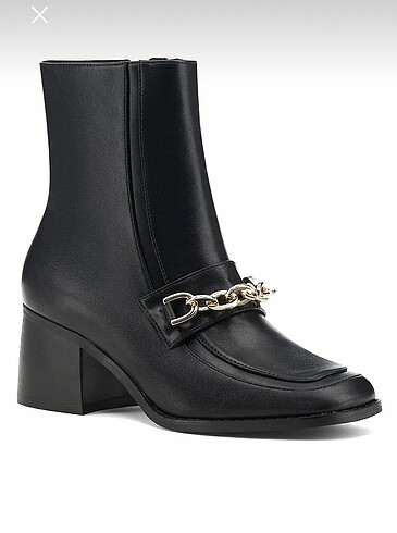 Nine West - Siyah Libre Topuklu Bot