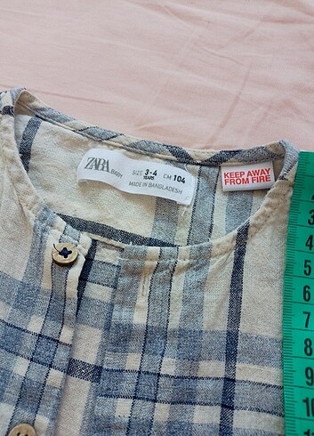 Çocuk Zara gömlek  - Görsel 2