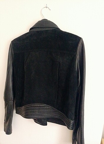 Mango Gerçek Deri Ceket - Görsel 10